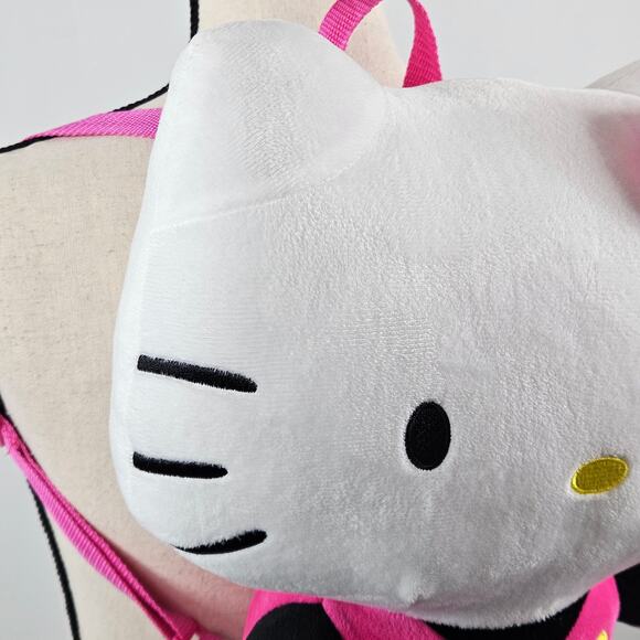 Sanrio Hello Kitty Plush Backback Pink Plushie Doll | One Size - Picture 4 of 13